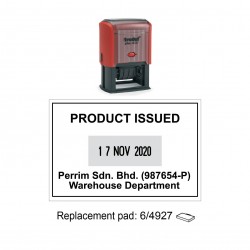 Self Inking Date Stamp 4727P3 60x40mm